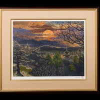 後藤純男 【三千院】 リトグラフ 後藤純男 【三千院】 リトグラフ