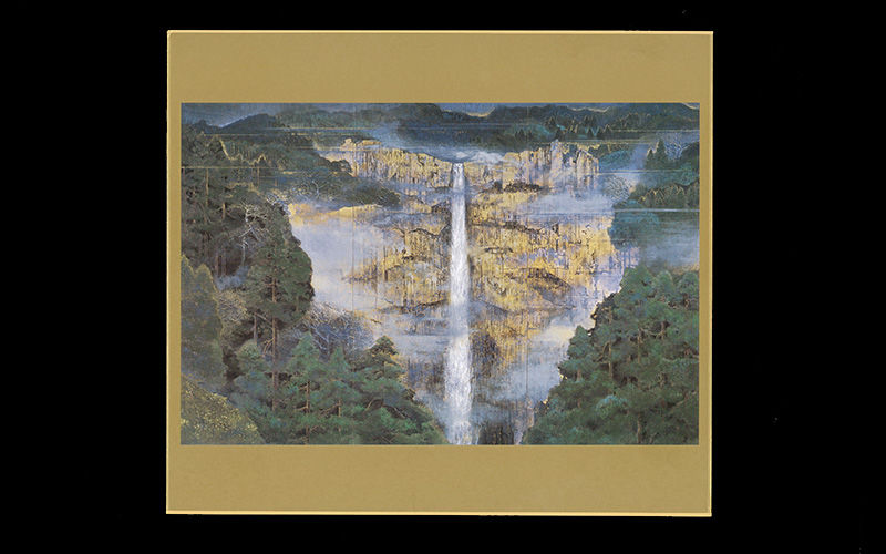 日本画/加藤美代三作/那智の滝 日本画/加藤美代三作/那智の滝