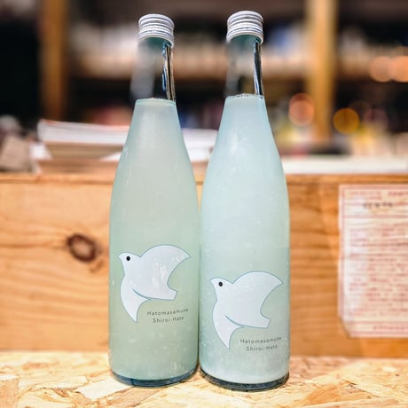 白い鳩　純米吟醸　うすにごり生酒　720ml　/　鳩正宗(青森県十和田)