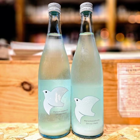 白い鳩　純米吟醸　うすにごり生酒　720ml　/　鳩正宗(青森県十和田)