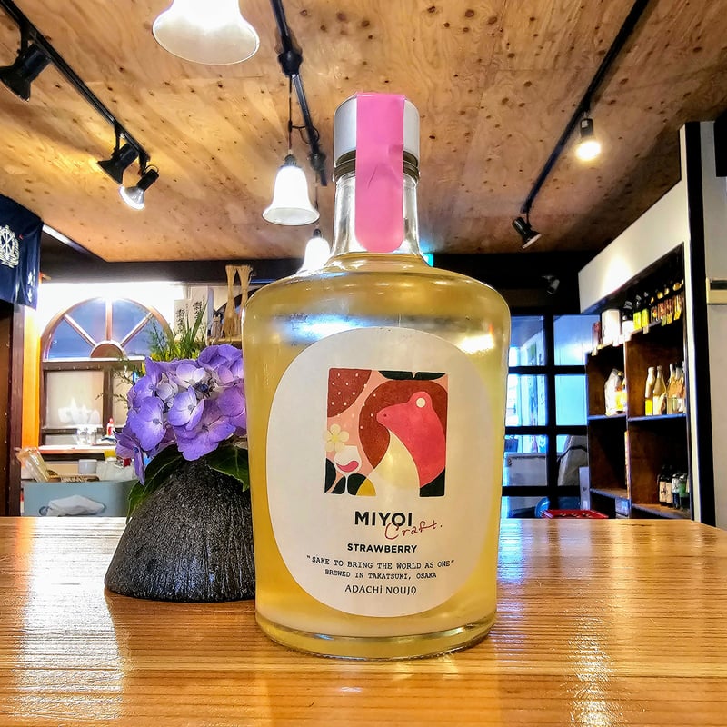 足立農醸】MIYOI craft ICHIGO 500ml / 足立農醸(大阪府) | 楽し