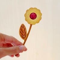 お花クッキーカード　ジャム　(2枚入)
