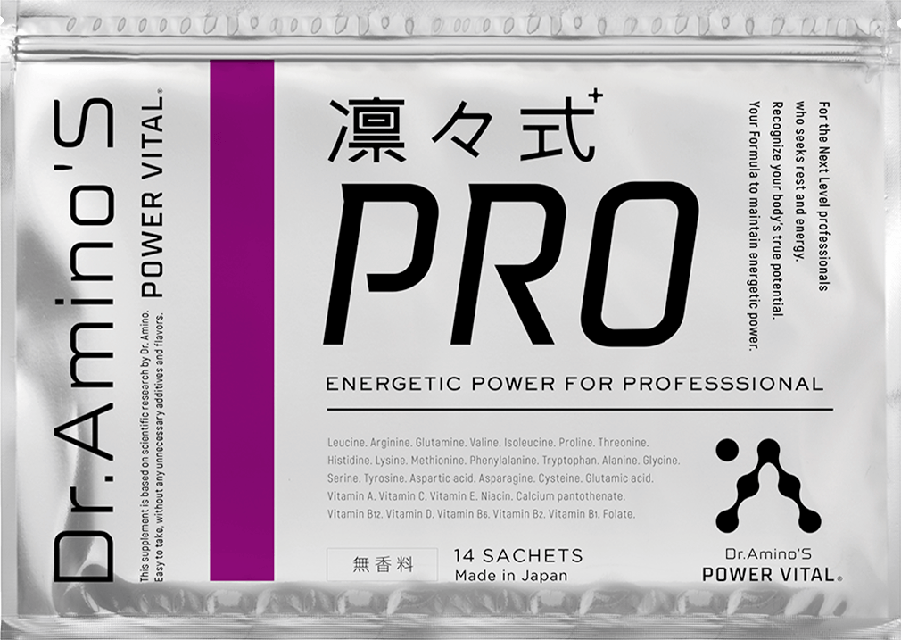 Dr.Amino POWER VITAL】 凛々式 ENERGETIC POWER FOR