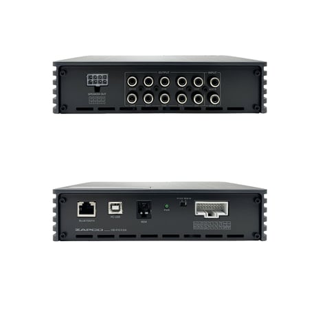 多彩なオーディオ構成を可能にするZAPCO 10ch-DSP/8ch-DSPパワーアンプ HB410 Ⅱ8A