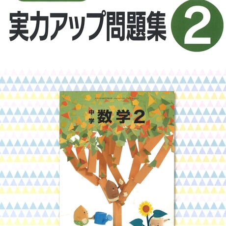 教育出版　中学数学　実力アップ問題集　2年　問題集本体のみ　別冊解答なし　新品　ISBN　9784316408491　c001-803-002-m