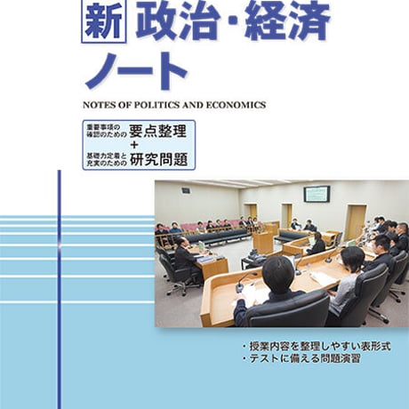 啓隆社　新政治・経済ノート　2020年度版　問題集本体のみ　別冊解答なし　新品　ISBN　9784861165771　004-109-001-m-lo