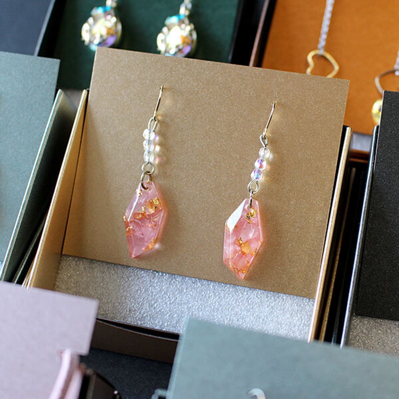 アクセサリー台紙【30枚】71×59mm ※カラー無地 | bayletterpress 