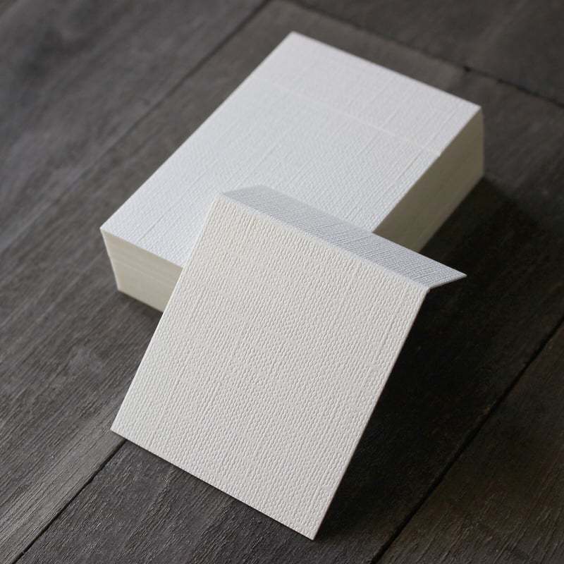 大セール！白台紙、カバー3セット 3WAY台紙【50枚】77×56mm | bayletterpress