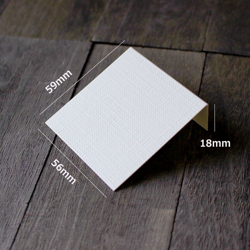 3WAY台紙【50枚】77×56mm | bayletterpress