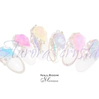 【𝐴𝑢𝑟𝑜𝑟𝑎 𝑐𝑟𝑦𝑠𝑡𝑎𝑙 】(ビジューアート付)
