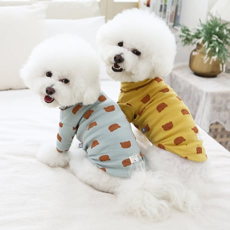 【ITSDOG】ブルーノTシャツ　マスタード