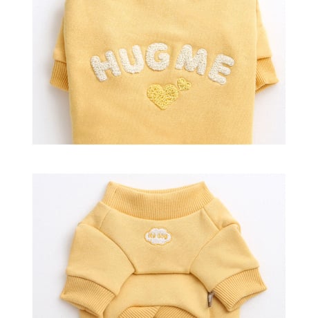 【ITSDOG】HUG ME ピュアコットントレーナー  グリーン