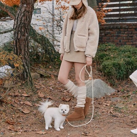 【Stroll】ロープネックカラー　Beige