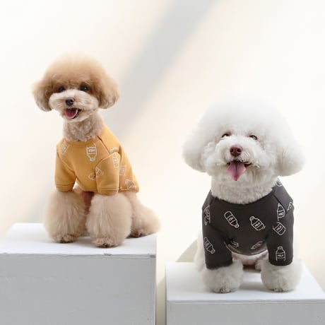【ITSDOG】ミルクロゴTシャツ　チャコールグレー