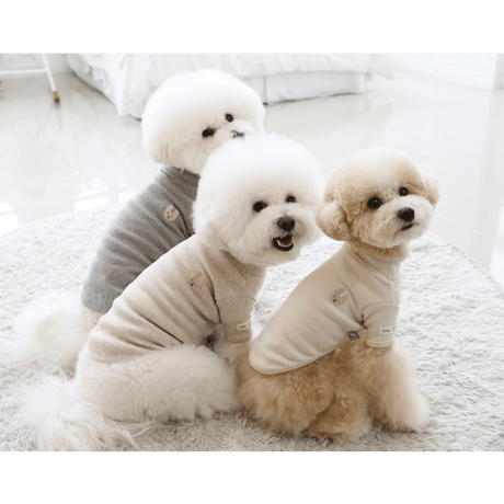 【ITSDOG】フラッフィー ベーシックTシャツ　オートミール