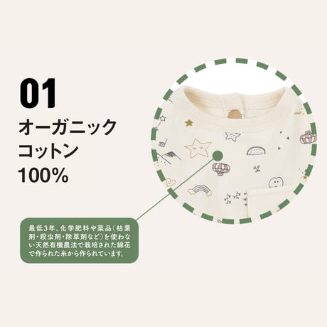 【ITSDOG】オーガニックゆうえんちカーディガン