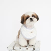 【ITSDOG】オーガニックコットンスタイ　ブルー