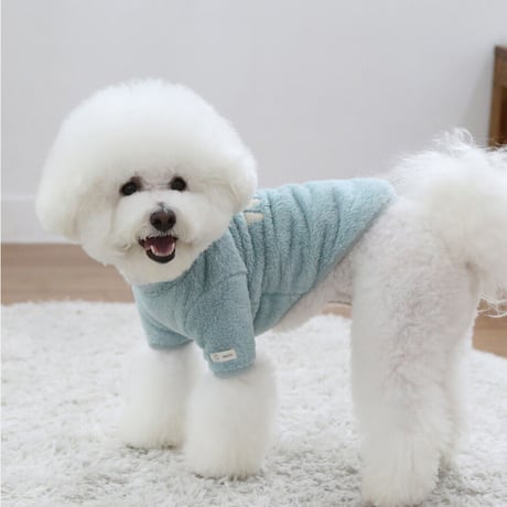 【ITSDOG】わたあめフリース　ミント