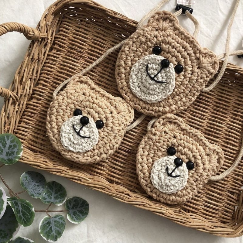 shop ann】くまさんポシェット | Pick me up! 