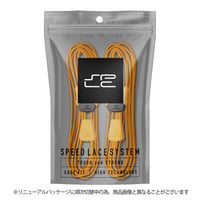 SPLC（サンライズオレンジ） 結ばないゆるまない靴ひも 丈夫で伸びないひも すばやくロック＆解除