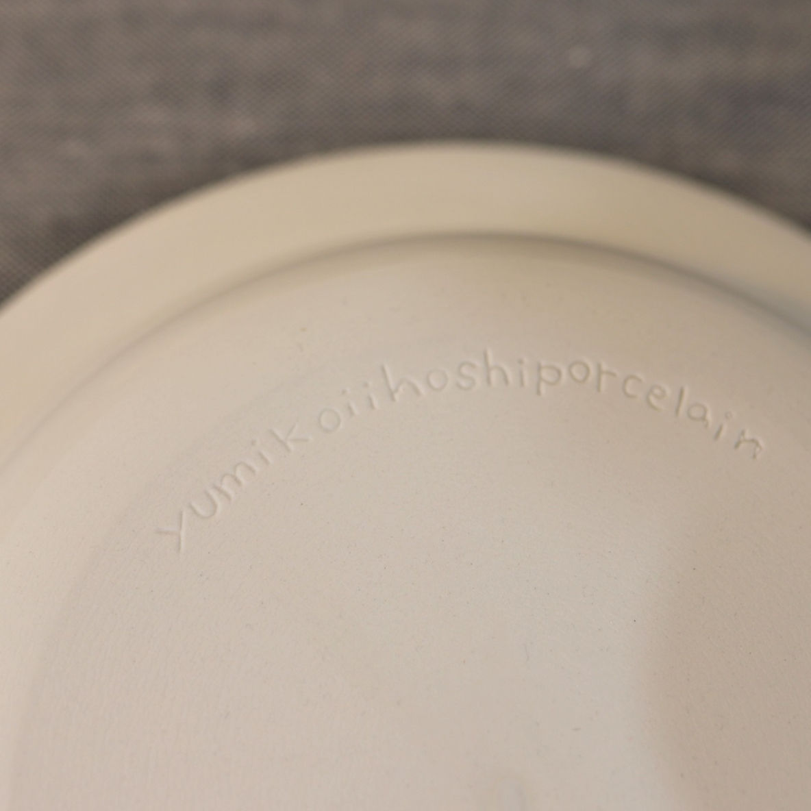yumiko iihoshi porcelain / sketch 24 plate (b) 