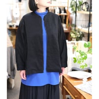 ヒムカシ / square french tunic (偽リネン / 軽量軽撥水ポリエステル)