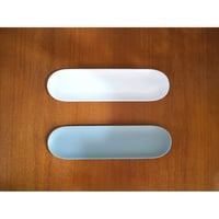 yumiko iihoshi porcelain / with4 gray 24 plate