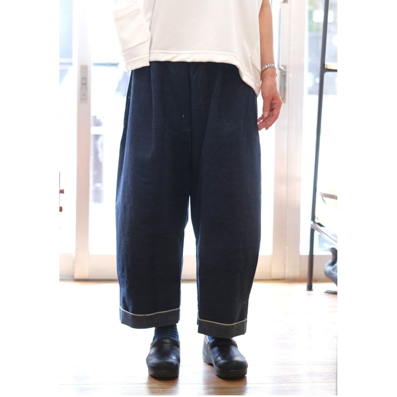 ヒムカシ / 耳鳴! easy ju-do salong pants （ワーカーズ解撚