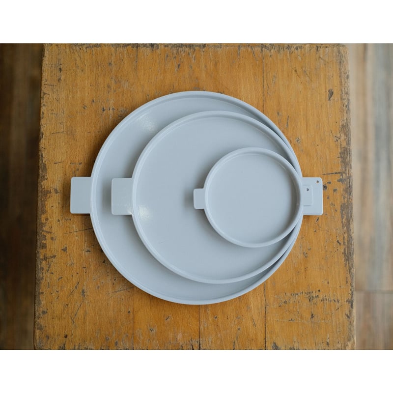 yumiko iihoshi porcelain：倉敷意匠　スタッキングトレイ yumiko iihoshi porcelain／'Colored' aluminum tray square