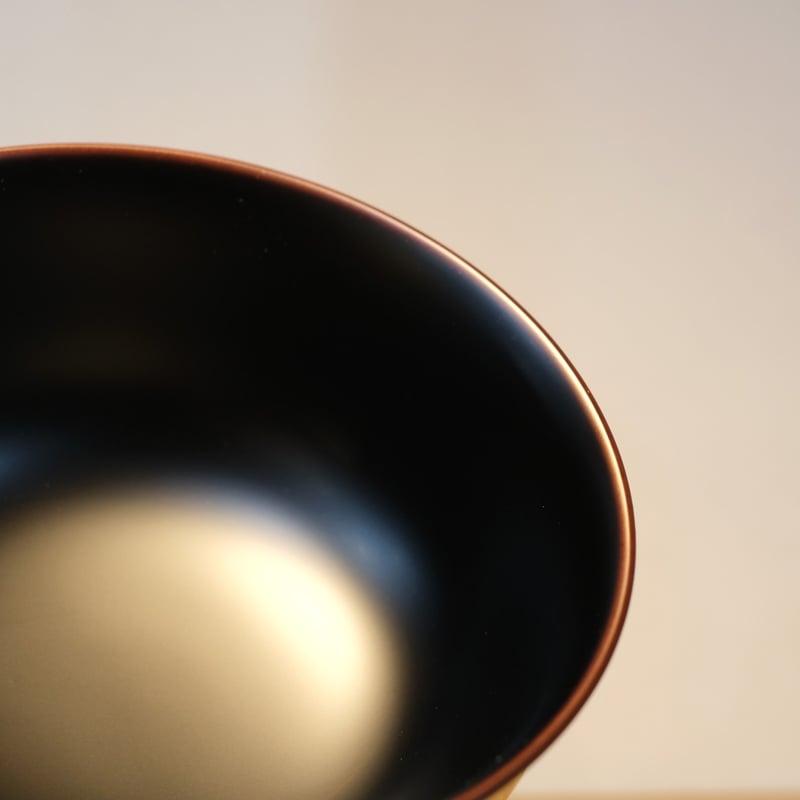 安比塗漆器工房 / 4.4寸羽反椀（トチ） | mother duck ONLINE STORE