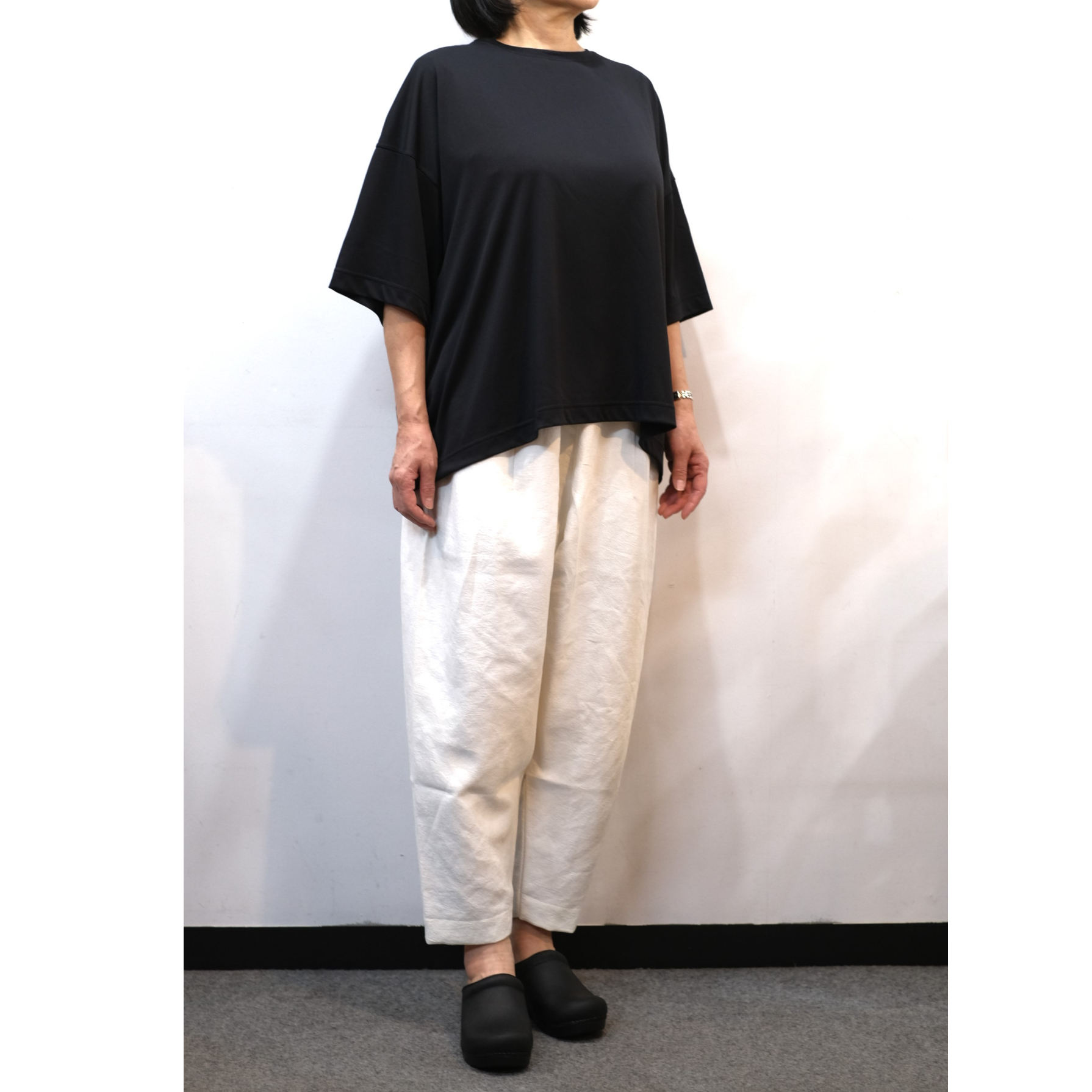 サリゲナク / Easy Philtaylored Darts Pants-（もっと偽リネン）