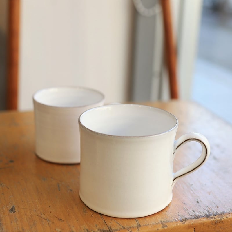 Jonas Lindholm / White Line -マグカップ M | mother d