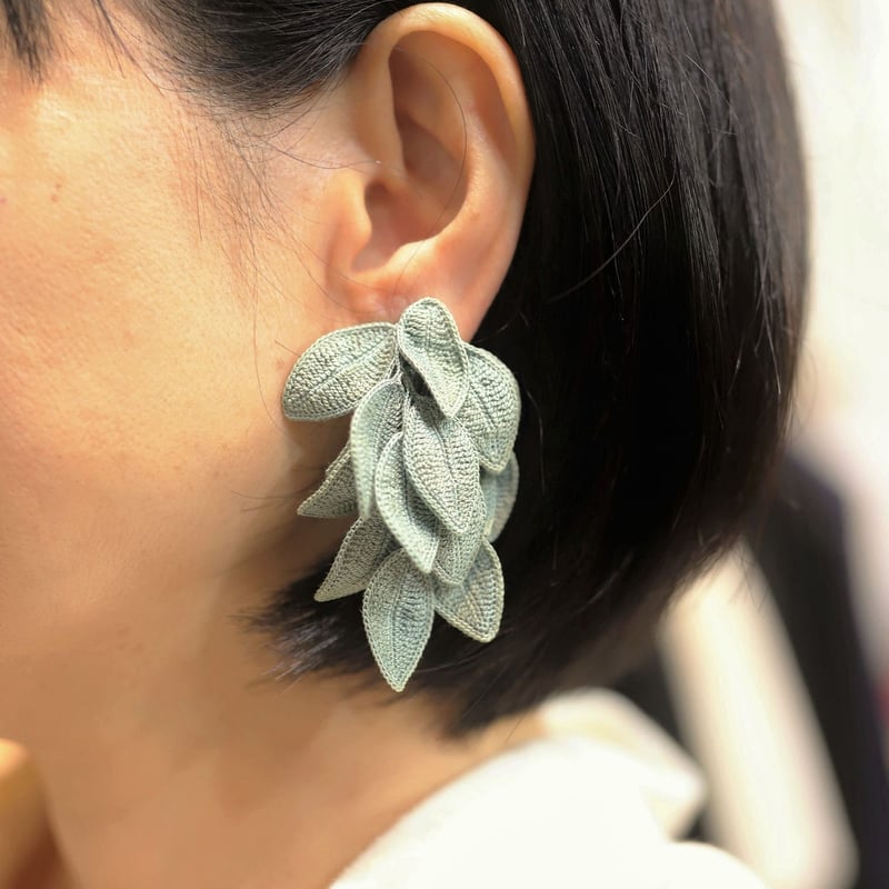 FUJITAMIHO ピアス ピアス 枝葉 藤田美帆 FUJITAMIHO