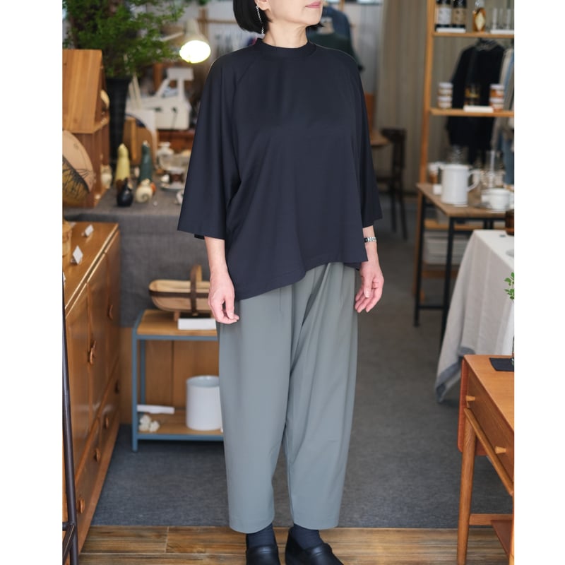 ヒムカシ / Refresh! Unbalance raglan tee (POLARTEC 