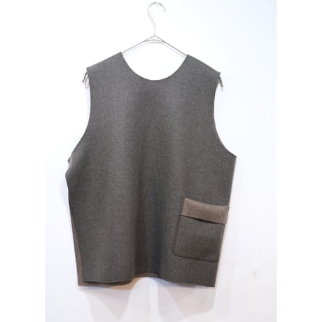 ヒムカシ(サリゲナク)ウール・リネン混合 長袖トップス サイズ3 CATEGORY サリゲナク（ヒムカシ） | mother duck ONLINE STORE