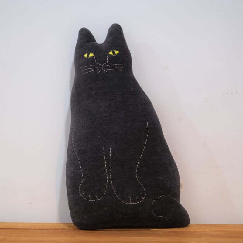 Tomotakeトモタケ クッション 黒猫ネロ 【公式通販】