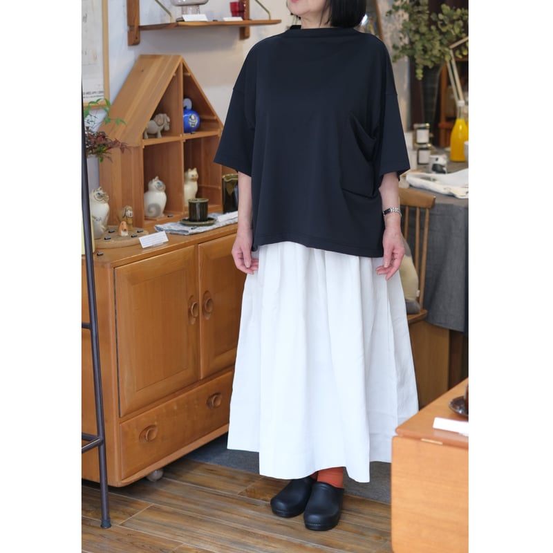トップス Sarigenaku Rum Neck Daidarabo Tee サリゲナク / Rum Neck Daidarabo Tee -（POLARTEC Delta