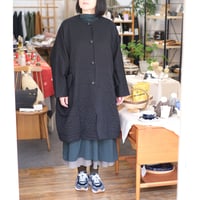 ヒムカシ / Relaxation Off Turtleneck Onepiece (POLA