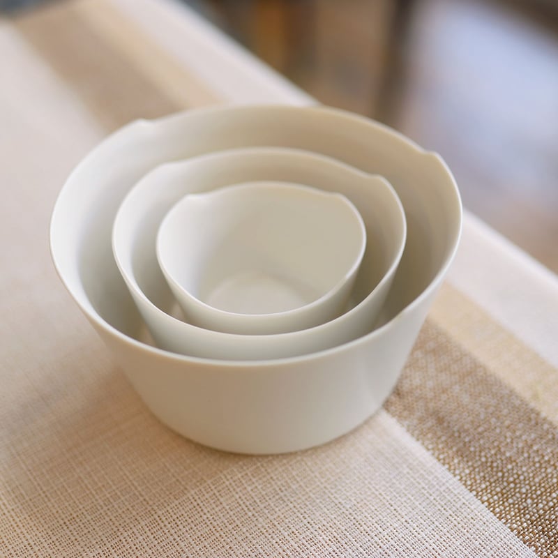 yumiko iihoshi porcelain / unjour bowl S | moth