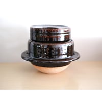 【値下げ】新品　土鍋　圡楽窯　黒鍋　尺３　５人〜６人　直径41cm　伊賀焼　土楽 1_000000000231.jpg?1737706489