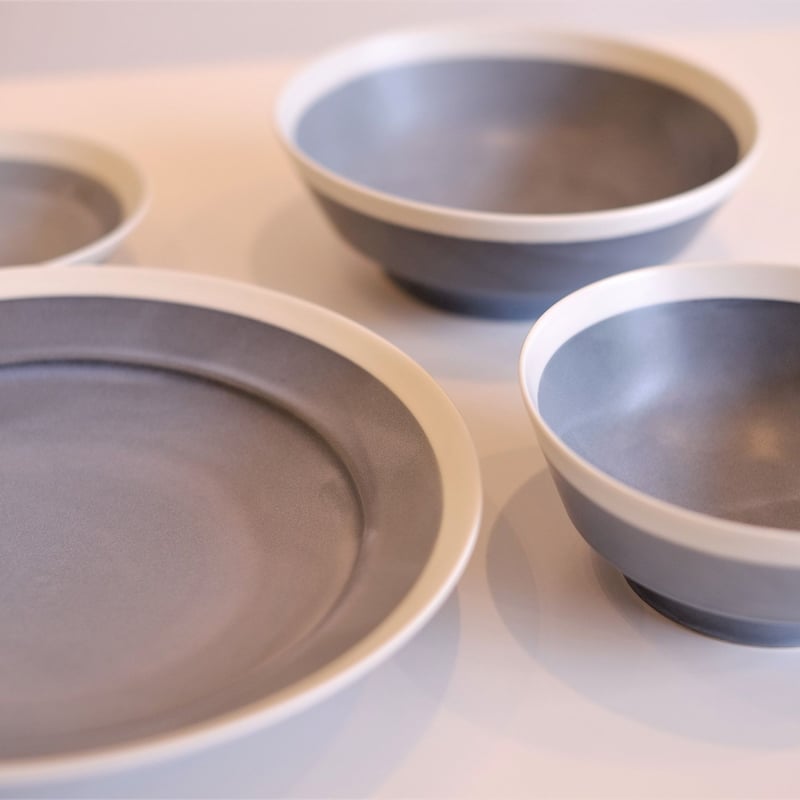 yumiko iihoshi porcelain / with4 gray 17 hachi