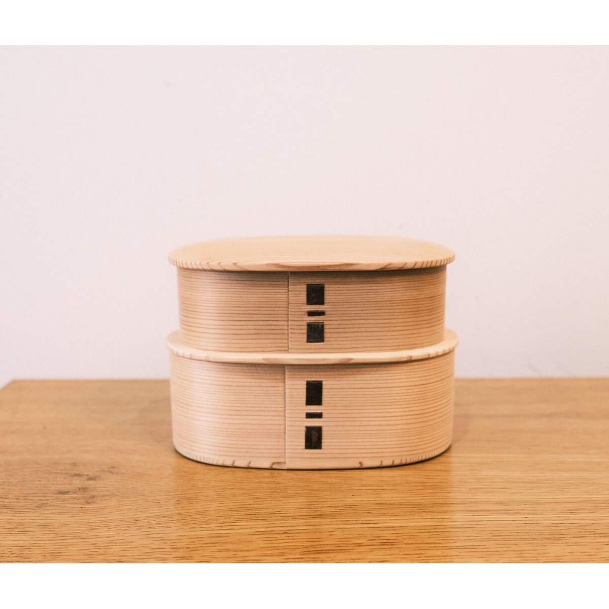 【新品未使用】柴田慶信商店　曲げわっぱ　つくし弁当箱　入れ子 柴田慶信商店 / つくし弁当箱（入れ子） | mother duck ONLINE STORE