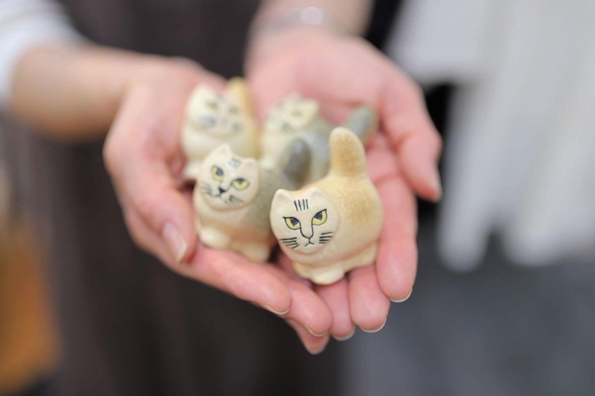 Lisa Larson / mini zoo / cat | mother duck ONL