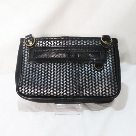 レザーツールバッグ　着付け師考案　２wayツールバッグ　着物リメイク　あじろレザー