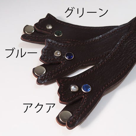 猫バッグチャーム＆草履チャーム　草履の目印に！　レザーチャーム