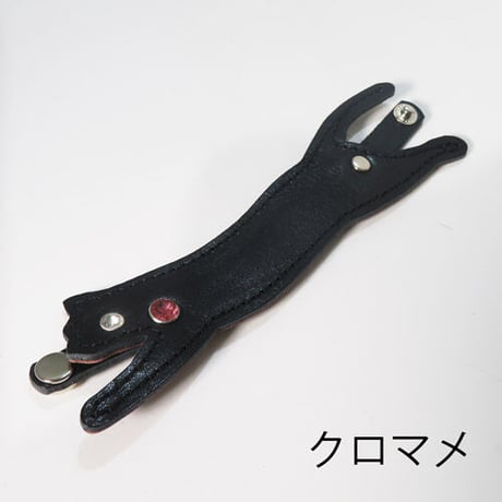 猫バッグチャーム＆草履チャーム　草履の目印に！　レザーチャーム