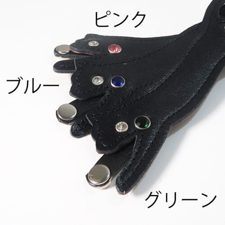 猫バッグチャーム＆草履チャーム　草履の目印に！　レザーチャーム