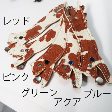猫バッグチャーム＆草履チャーム　草履の目印に！　レザーチャーム
