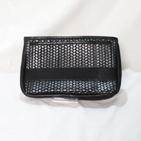 レザーツールバッグ　着付け師考案　２wayツールバッグ　着物リメイク　あじろレザー