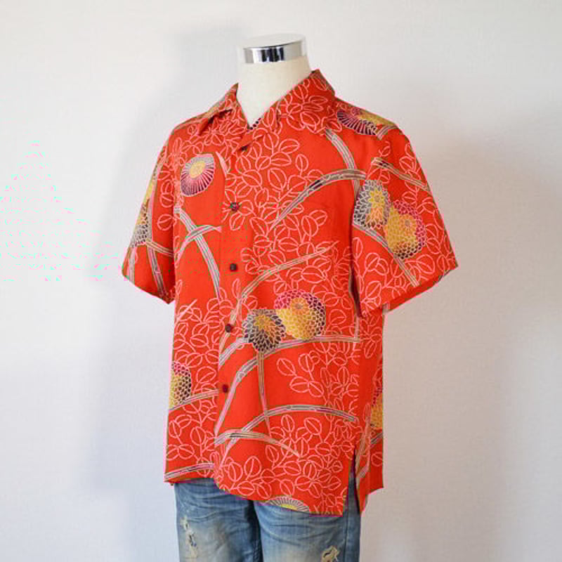 アロハ　シャツ　菊　菊紋 Lot No. DK28820 / DUKE KAHANAMOKU SPECIAL EDITION